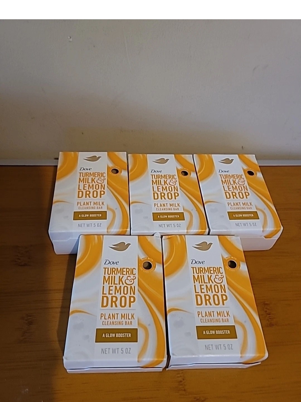 Dove Turmeric Milk & Lemon Drop Plant Milk Cleansing Bar - Yellow